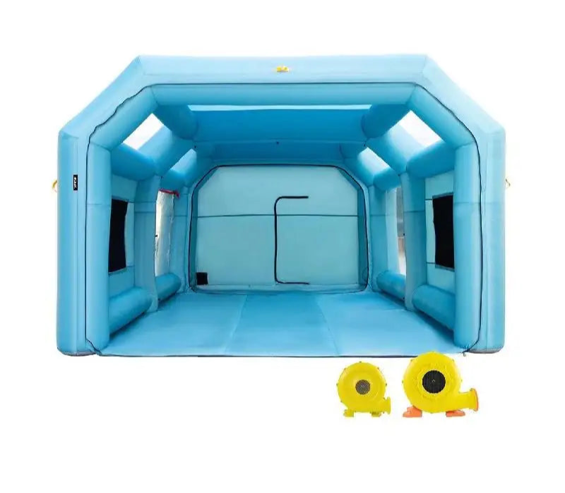 Inflatable Paint Booth 8.5x4.6x3 m Carport Car Spray Tent W/ 2 Blowers
