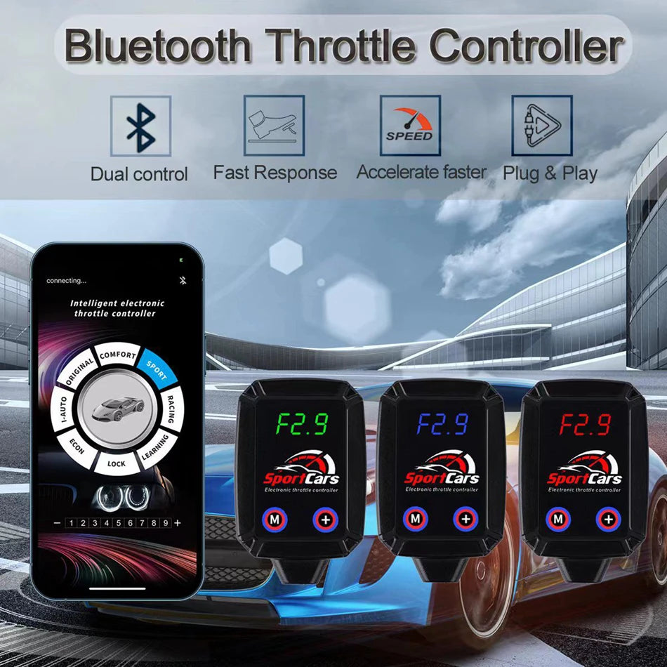 Upgrade Chip Bluetooth Smart Car Electronic Throttle Response