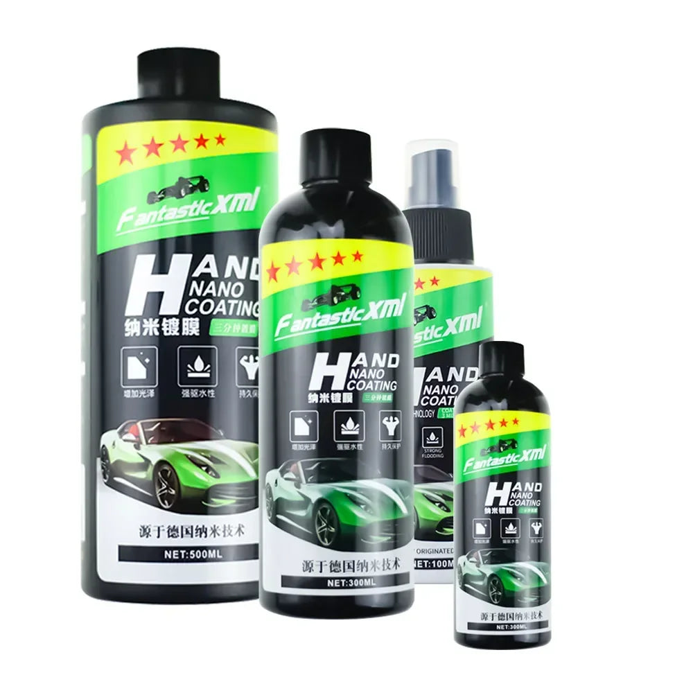 Nano Ceramic 500ml Car Coating Auto Detailing Liquid Spray Polish
