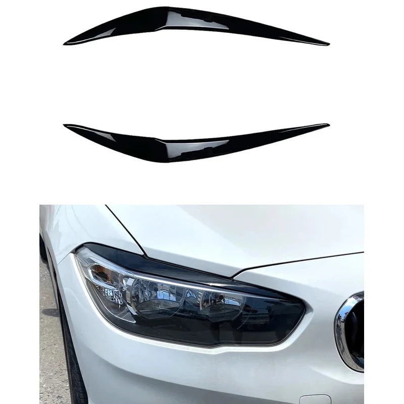 Car Evil Eye Headlight Eyebrows Eyelids