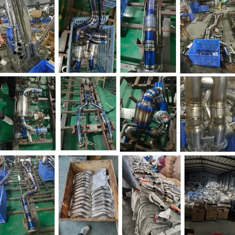 Exhaust Pipe Downpipe For Porsche 911 996 Carrera High Flow Manifolds