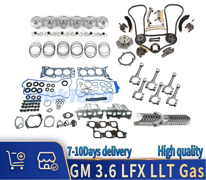 Car Engine parts Overhaul Rebuild Full gasket Set Kit 3.6 engine