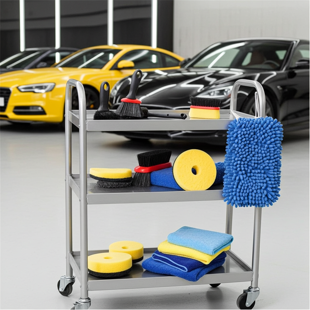 13/15pcs Car Detailing Cleaning Kit Car Washing Brushes