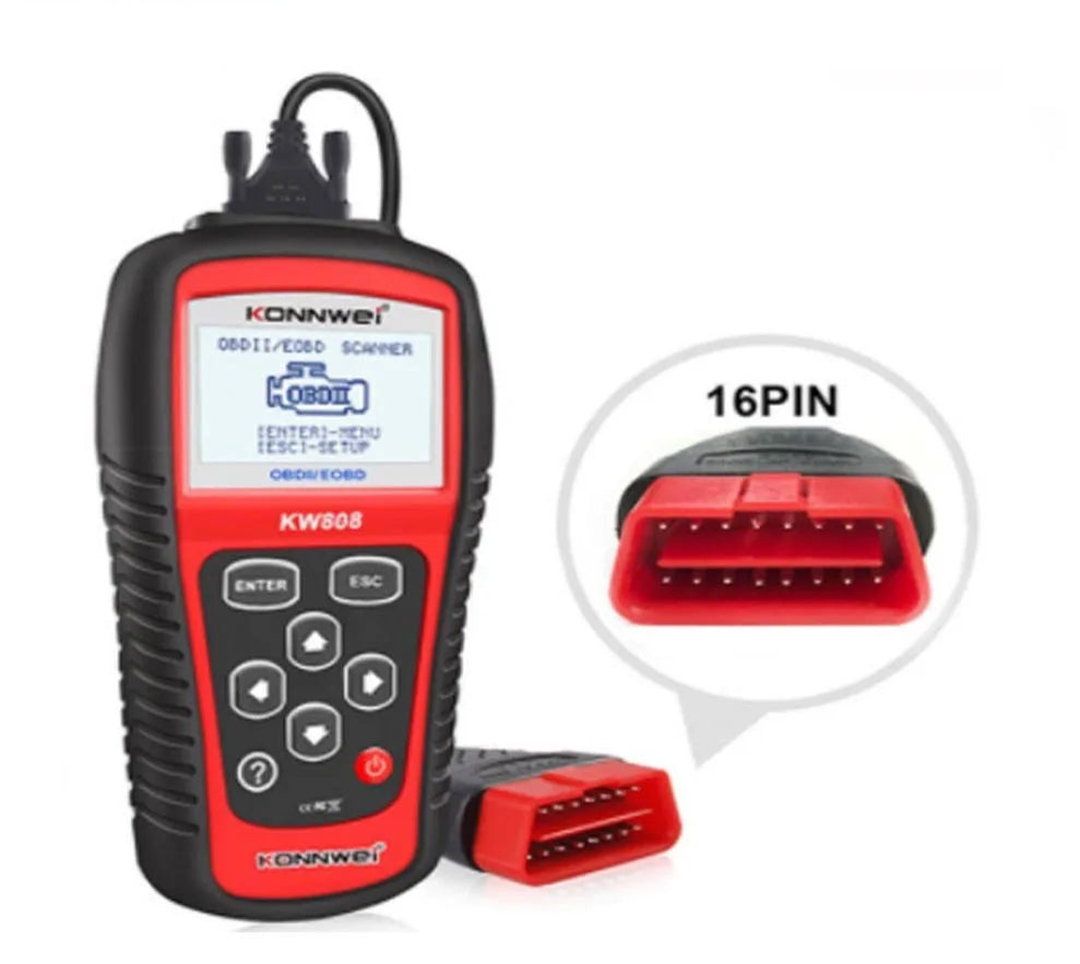 OBD2 Scanner Code Read Automotive Fault Detector