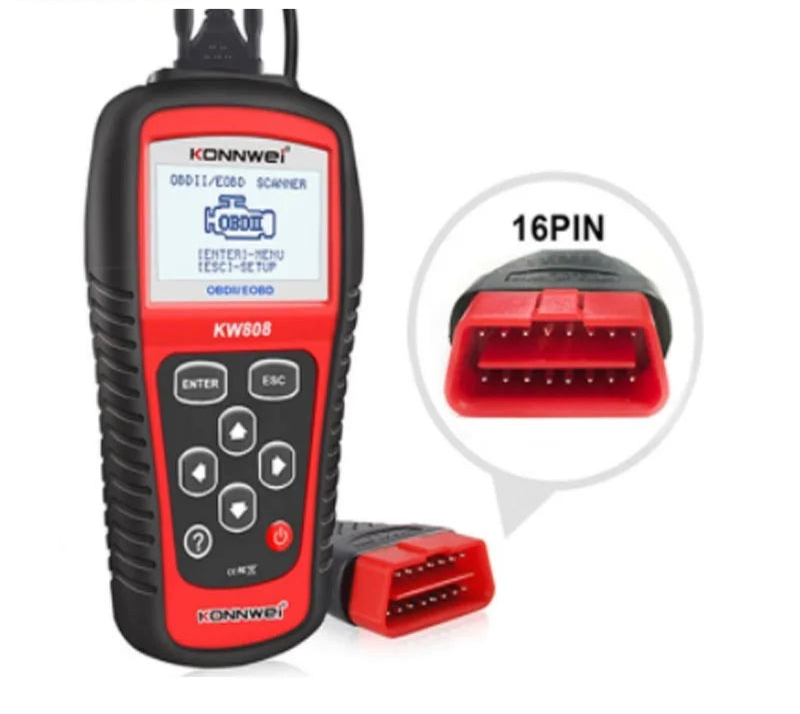 OBD2 Scanner Code Read Automotive Fault Detector