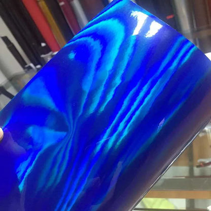 Plating Laser Holographic Pink Chrome Vinyl Car Wrap