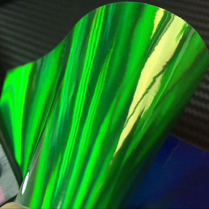 Plating Laser Holographic Pink Chrome Vinyl Car Wrap