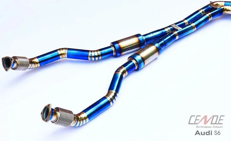 High Performance Auto Parts Exhaust Pipe for Audi S6 B8 B9 3.0T