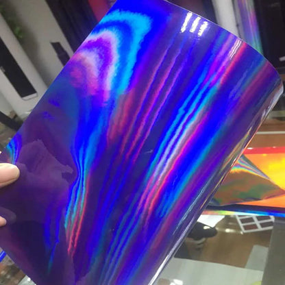 Plating Laser Holographic Pink Chrome Vinyl Car Wrap