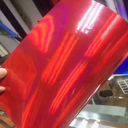 Plating Laser Holographic Pink Chrome Vinyl Car Wrap