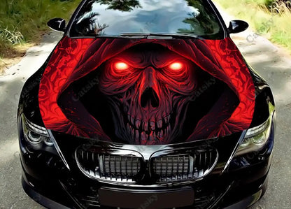 Devil Demon Eyes Hood Wrap
