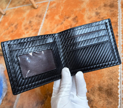 Holden Commodore carbon fiber leather wallet Card package