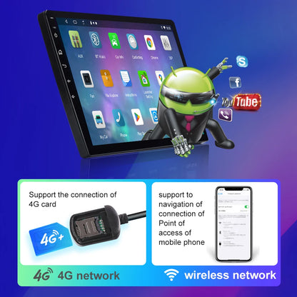 Double Din For HOLDEN VF COMMODORE 13-17 4G Android w heads up display