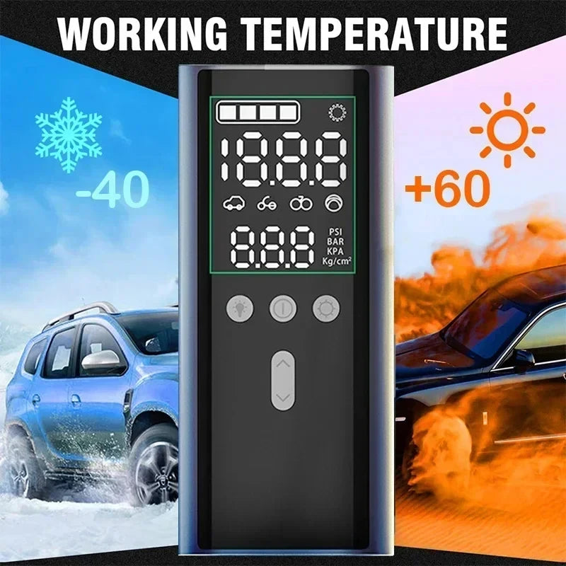 Car Jump Starter Air Pump 4 in 1 Air Compressor