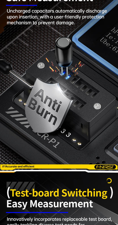 Multimeter Diode Transistor Capacitance Meter Resistance Multifunctional Tester