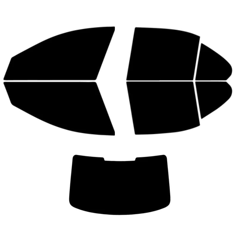 precut  Window Tint Film 100% UVR 5%-35%VLT Heat Insulation Carbon ﻿For FORD MUSTANG 2 DR CONVERTIBLE 2015-2023