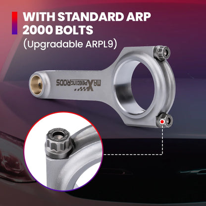 Racing 4340 EN24 Connecting Rods ARP Bolts For Citroen Saxo