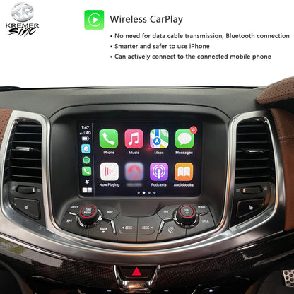 Wireless CarPlay Android Auto Retrofit for Holden Commodore VF1 VF2 MyLink system Support OEM Microphone