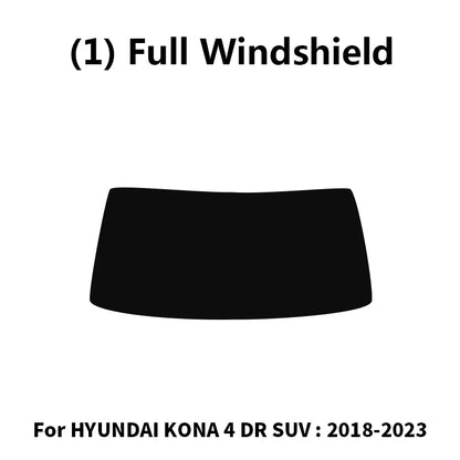 pre-cut Window Tint Film  100% UVR 5%-70%VLT Heat Insulation Carbon