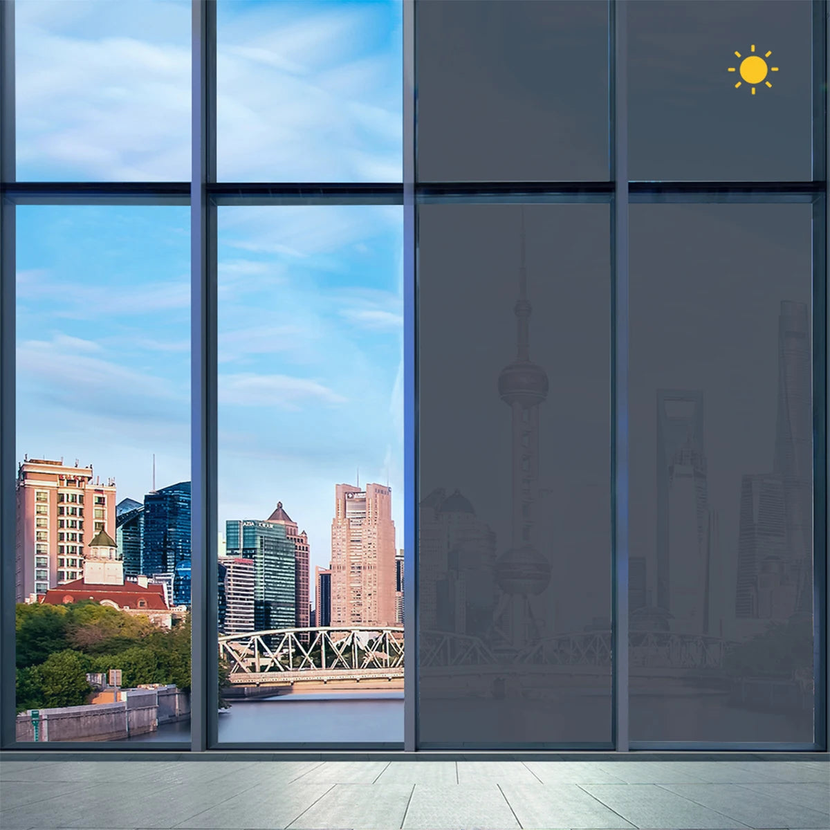 Photochromic Car Window Solar Tint Color Changing