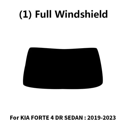 precut Removable Window Tint Film For Car 100% UVR 5%-70%VLT Heat Insulation Carbon ﻿For KIA