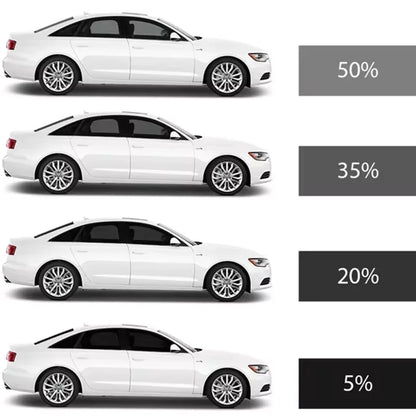 precut  Window Tint Film 100% UVR 5%-35%VLT Heat Insulation Carbon ﻿For FORD MUSTANG 2 DR CONVERTIBLE 2015-2023