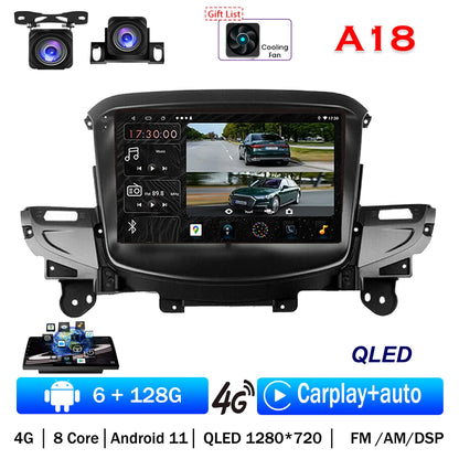 Double Din For HOLDEN VF COMMODORE 13-17 4G Android w heads up display