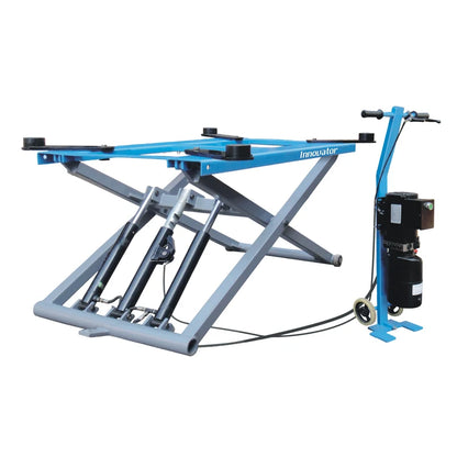 Portable mid rise Garage Car Lift Hoist Portable Manual Scissor Lift