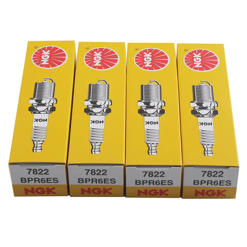 4Pcs Lot NGK Spark Plug 7822 BPR6ES