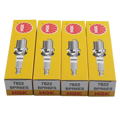 4Pcs Lot NGK Spark Plug 7822 BPR6ES