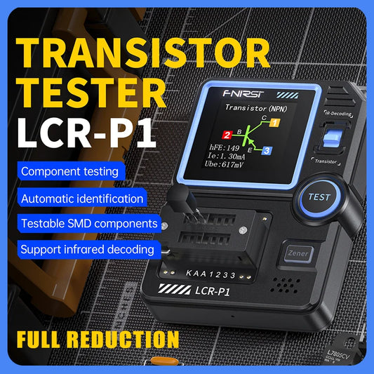Multimeter Diode Transistor Capacitance Meter Resistance Multifunctional Tester