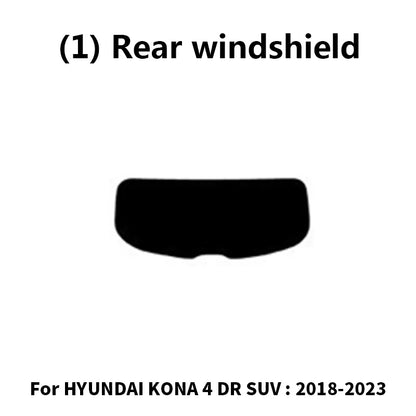 pre-cut Window Tint Film  100% UVR 5%-70%VLT Heat Insulation Carbon