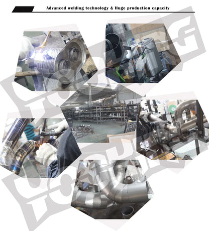 Factory Catted Manifold Header Engine Exhausted Headers