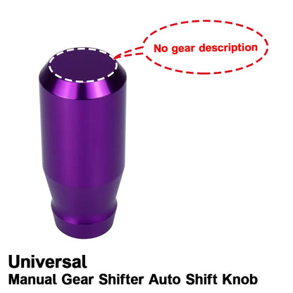 Car Gear Shift Knobs Aluminum Alloy Weighted Shifter