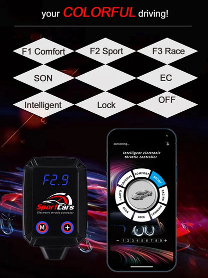 Upgrade Chip Bluetooth Smart Car Electronic Throttle Response