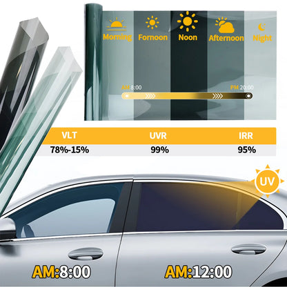 Photochromic Car Window Solar Tint Color Changing