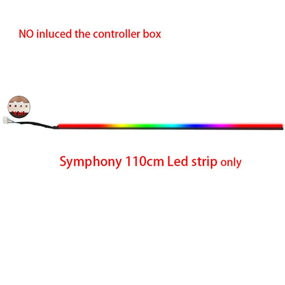 22in1 Symphony Car Ambient Light RGB 213 Color Universal Car Interior led strip