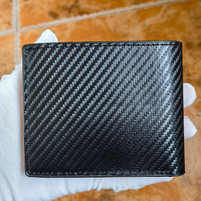 Holden Commodore carbon fiber leather wallet Card package