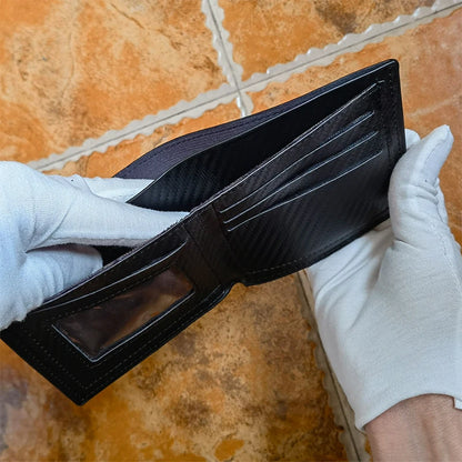 Holden Commodore carbon fiber leather wallet Card package