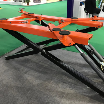 Portable mid rise Garage Car Lift Hoist Portable Manual Scissor Lift