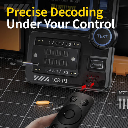 Multimeter Diode Transistor Capacitance Meter Resistance Multifunctional Tester