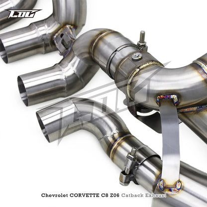 Sport Exhaust Muffler 3 Inch Exhaust Pipe OEM Valve Cat Back Exhaust System