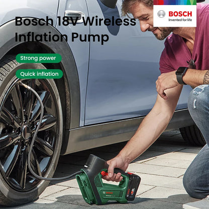 Bosch 18V Air Pump Cordless Electric Air Compressor w Air Pressure Display