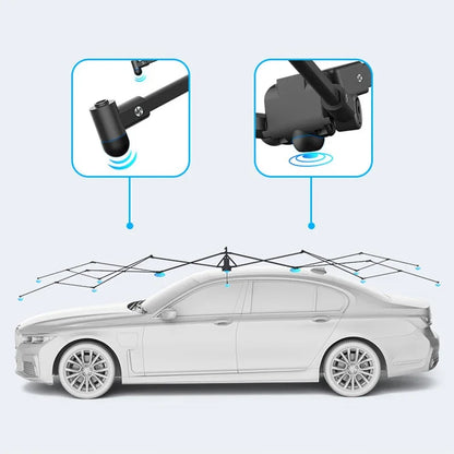 Semi-Automatic Car  Mobile Canopy Anti-Hail retractable car cover
