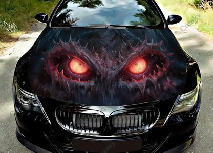 Devil Demon Eyes Hood Wrap