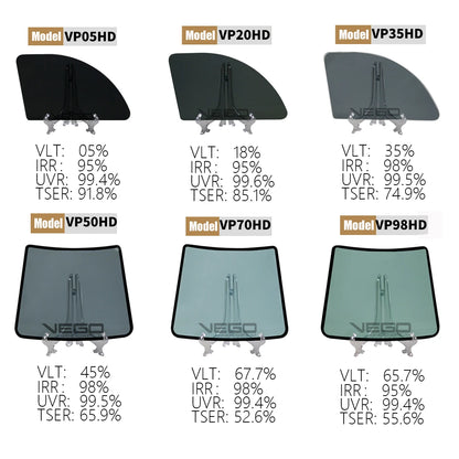 4K Clear Vision window tint solar film roll nano ceramic tint