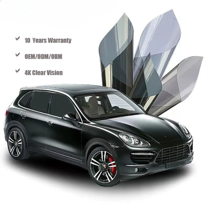 4K Clear Vision window tint solar film roll nano ceramic tint