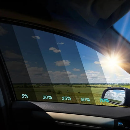 pre-cut Window Tint Film  100% UVR 5%-70%VLT Heat Insulation Carbon