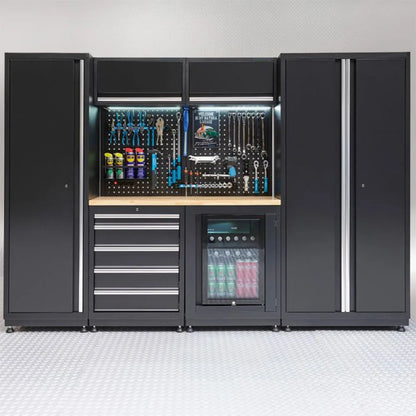 Heavy-Duty Garage Tool Cabinet with Drawers 600KG Capacity