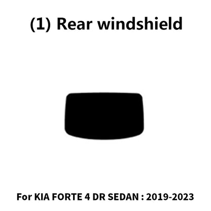 precut Removable Window Tint Film For Car 100% UVR 5%-70%VLT Heat Insulation Carbon ﻿For KIA